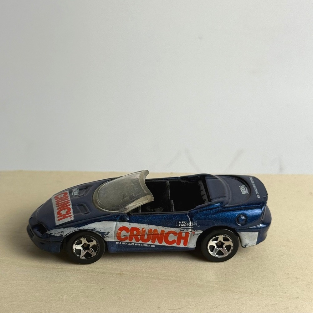 Hot Wheels 1998 Sugar Rush Series 1995 Camero Convertible Crunch Navy 1:64 Navy